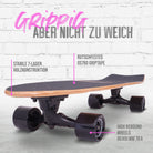 Apollo - Surf Style Board - Stripes -