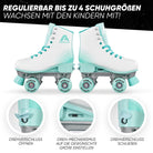 Apollo - Disco Roller, Classic Roller Rollschuhe für Kinder und Erwachsene - Disco Time -