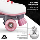 Apollo - Disco Roller, Classic Roller Rollschuhe für Kinder und Erwachsene - Blossom -