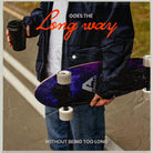 Apollo - Mini-Longboard - Nebula Midi - 27" Midi Cruiser als Komplett-Board -