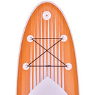 Apollo Funsport - SUP Board Komplett-Set Aufblasbares Stand Up Paddle Board - Wood - Wood White