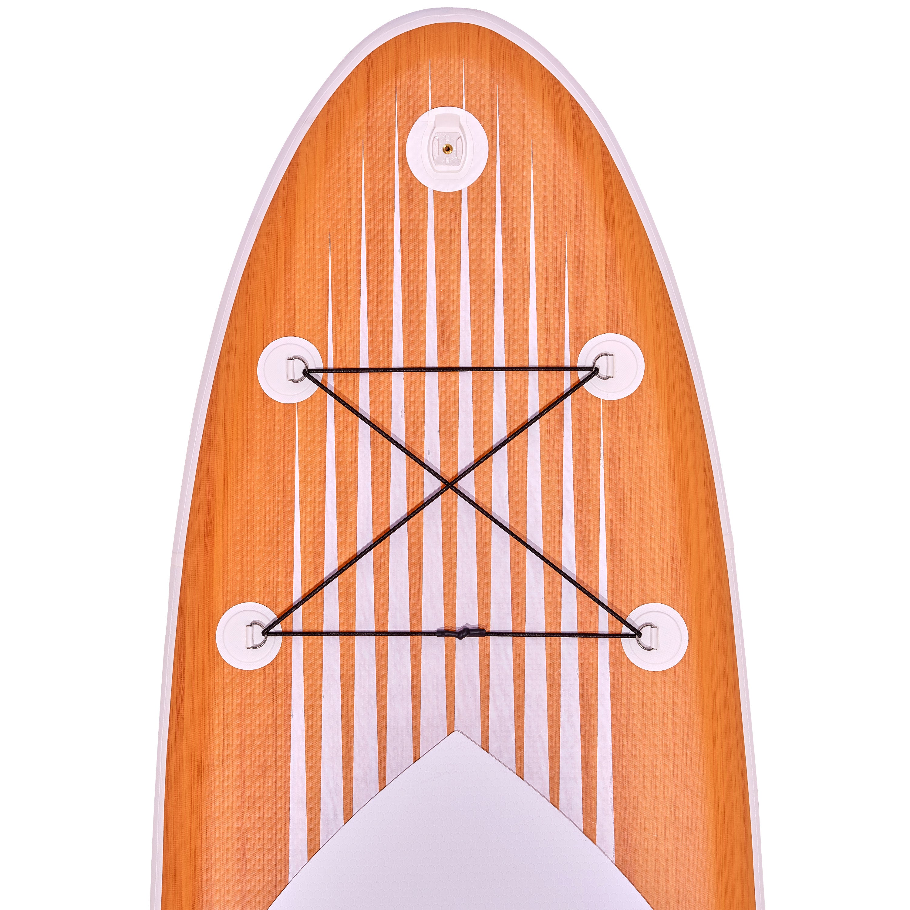 Apollo Funsport - SUP Board Komplett-Set Aufblasbares Stand Up Paddle Board - Wood - Wood White