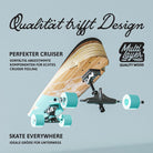 Apollo - Mini - Longboard - Savaii - 27" Midi Cruiser als Komplett-Board -