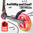 Apollo - 145mm City Scooter mit Federung "Skyracer" klappbar und höhenverstellbar - Orange