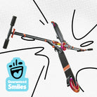 Apollo - 145mm City Scooter mit Federung "Skyracer" klappbar und höhenverstellbar - Orange