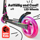 Apollo - 145mm City Scooter mit Federung "Skyracer" klappbar und höhenverstellbar - Bunt