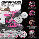Apollo - Super Blade größenverstellbare Inlineskates - Pink -