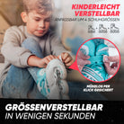 Apollo - Super Blade größenverstellbare Inlineskates - Weiss Türkis -