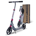 Apollo - High End Scooter Erwachsene - "Tornado 2.0" Cityroller Kinder ab 7 Jahre - Grau Pink