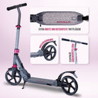 Apollo - High End Scooter Erwachsene - "Tornado 2.0" Cityroller Kinder ab 7 Jahre - Grau Pink