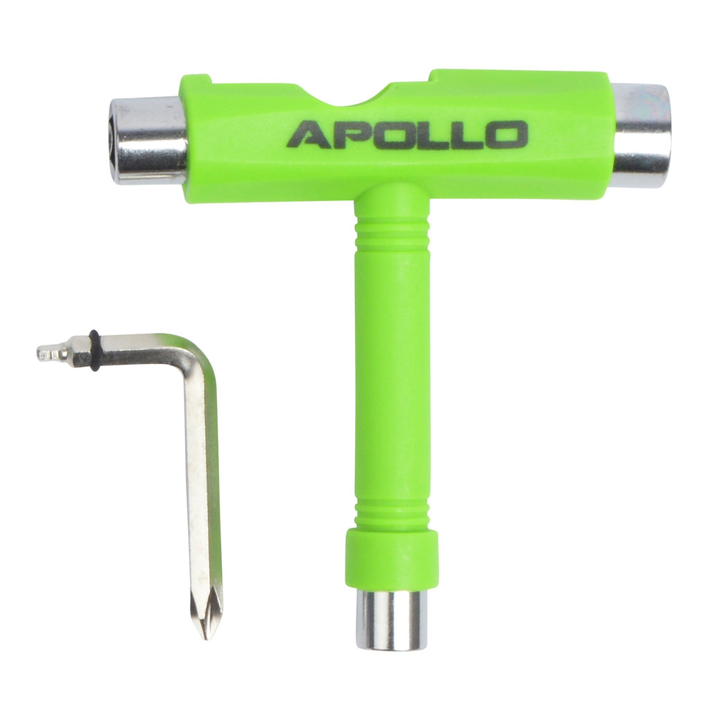 Apollo - Apollo T-Tool Schraubenschlüssel für Skateboards & Longboards - Grün