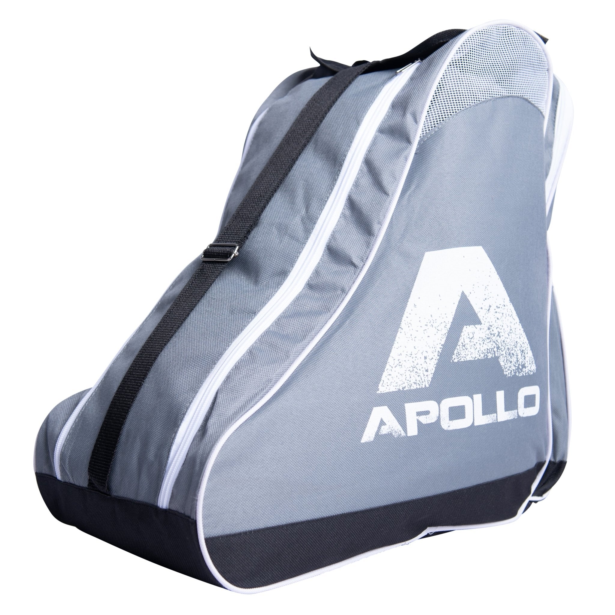 Apollo Funsport - Apollo Skate Bag praktische Tasche für Schlittschuhe und Rollsport - Schwarz Grau