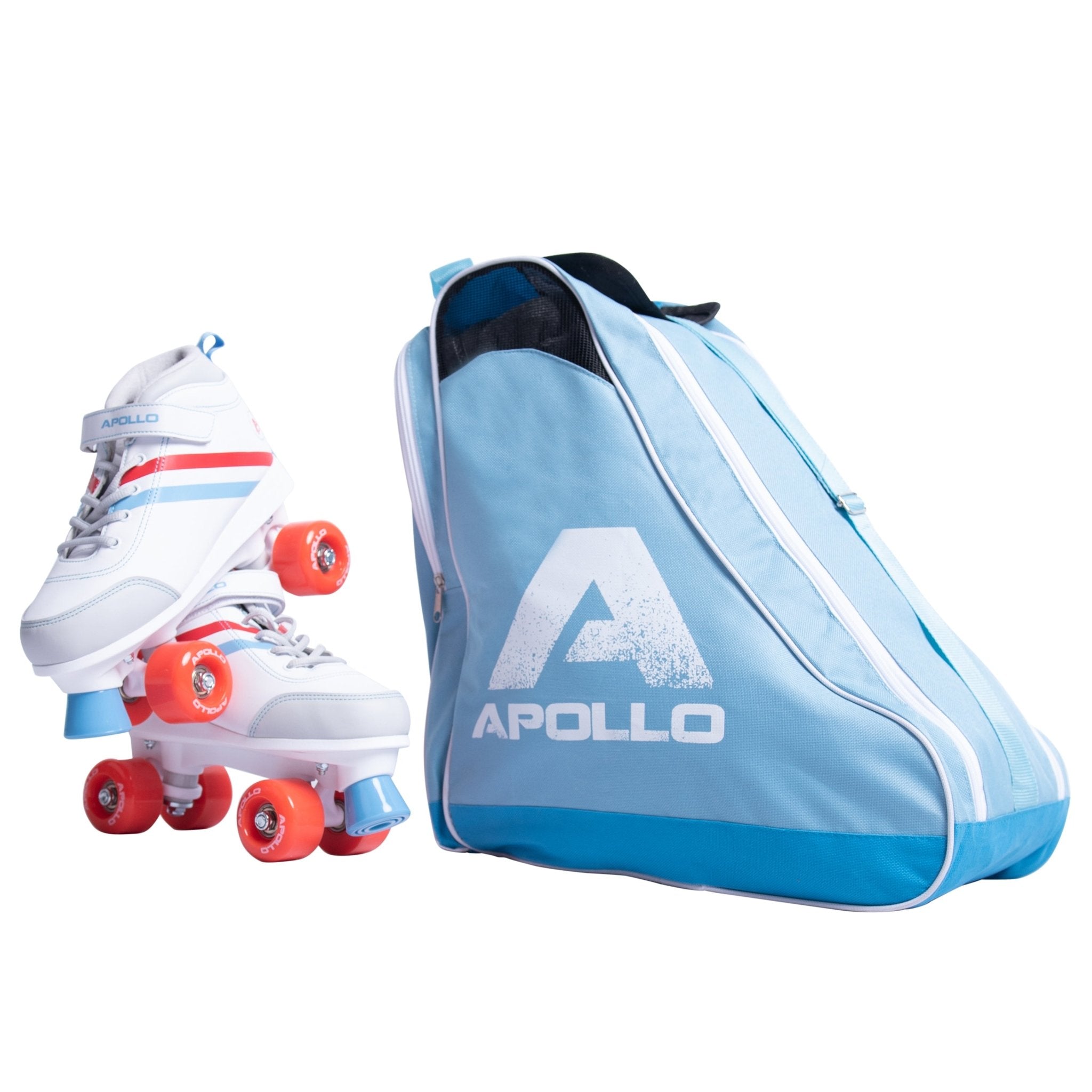 Apollo Funsport - Apollo Skate Bag praktische Tasche für Schlittschuhe und Rollsport - Mint Blau