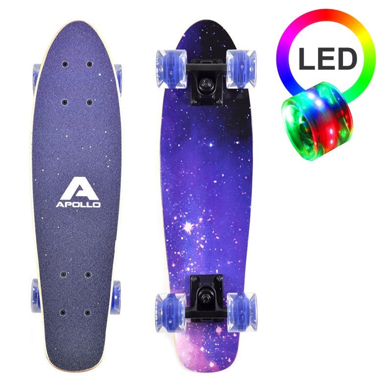 Apollo Funsport - Fancy Board Wood - Nebula LED Mini 22" - Nebula LED