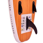 Apollo Funsport - SUP Board Komplett-Set Aufblasbares Stand Up Paddle Board - Wood - Wood White