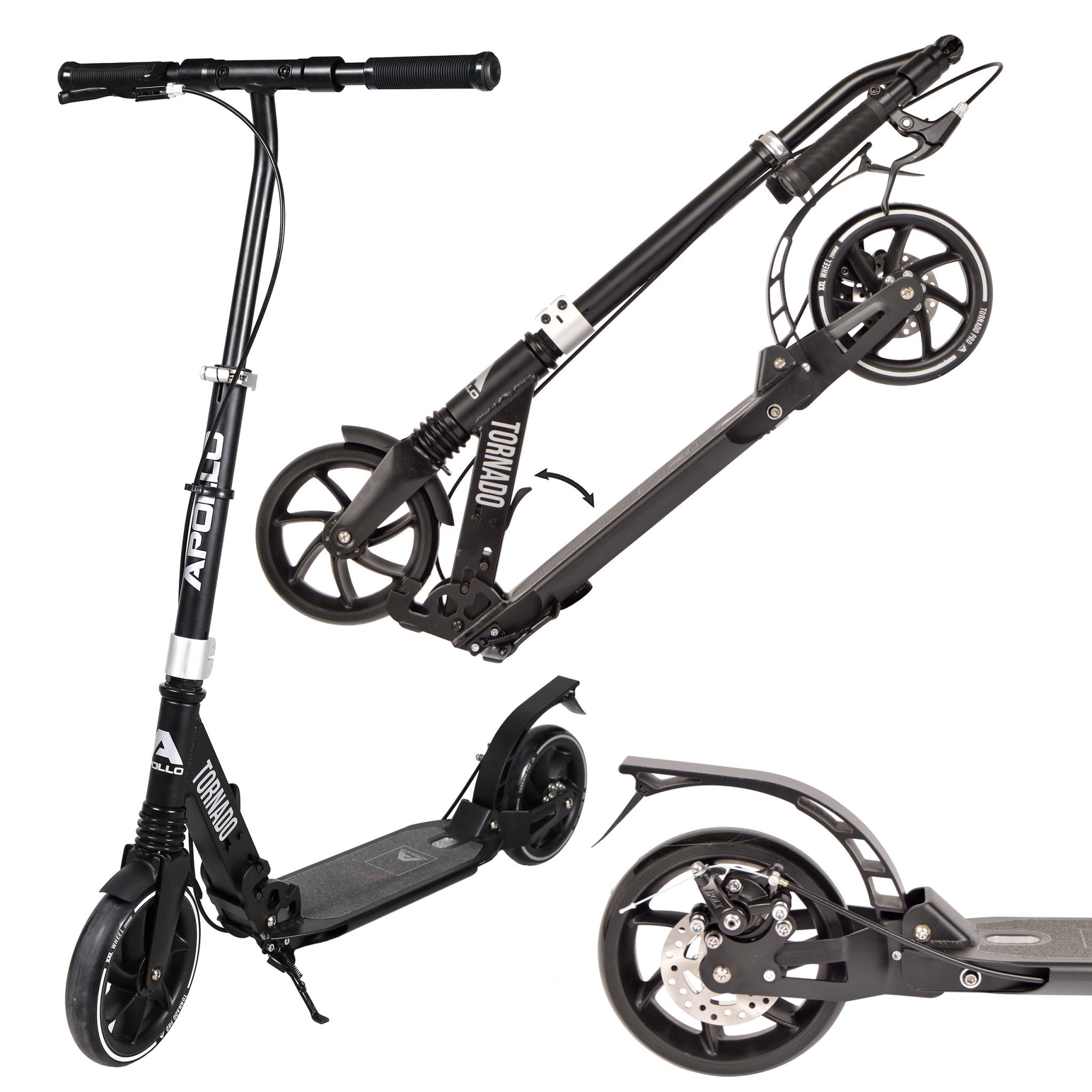 Apollo - High End Scooter Erwachsene - "Tornado 2.0" Cityroller Kinder ab 7 Jahre - Mint