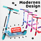 Apollo - Scooter LED - "Moonracer" City Scooter Kinder mit Federung - Mint