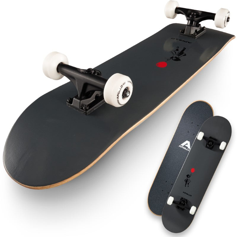 Apollo - Skateboard - Balloon - 7-lagiges Holz-Komplettboard mit ABEC 7 -