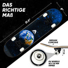 Apollo - Skateboard - Earth - 7-lagiges Holz-Komplettboard mit ABEC 7 -