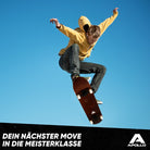 Apollo - Skateboard - Plain Wood - 7-lagiges Holz-Komplettboard mit ABEC 7 -