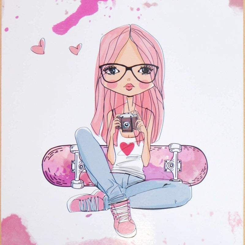 Apollo - Kinder Skateboard - Skaterprincess - 71 cm -