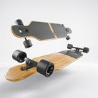 Apollo - Fiberglas Longboard - Bali Slide Black - 39" inkl. T-Tool -