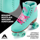 Apollo - Classic Roller Rollschuhe für Kinder und Erwachsene - Lagoon -