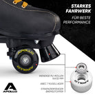 Apollo - Classic Roller Rollschuhe für Kinder und Erwachsene - Luna Nova -