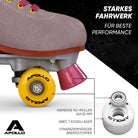 Apollo - Classic Roller Rollschuhe für Kinder und Erwachsene - Nightfever -