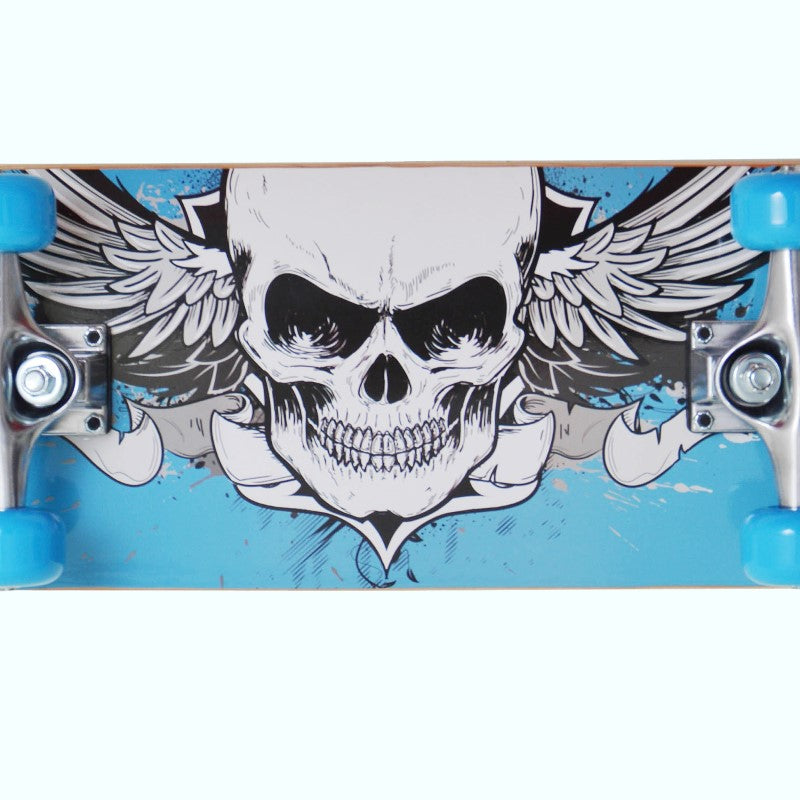 Apollo - Kinder Skateboard - Skull - 71 cm -