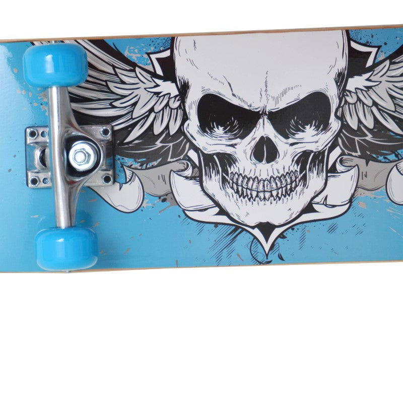Apollo - Kinder Skateboard - Skull - 71 cm -